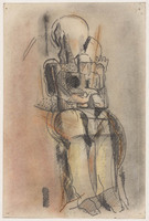 KT 1996 037
<br/>
Zittende vrouw met kind
<br/>
<em>Kat, Otto Boudewijn de (1907 - 1995)</em>